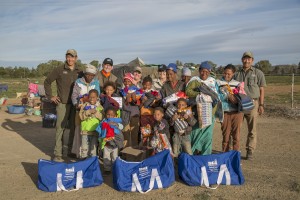 Bell Family Blue Bags in memory of Amy Bell